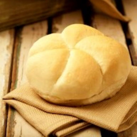 Hamburger, Egg White Rosette 4.5" Plain (12 Pack)