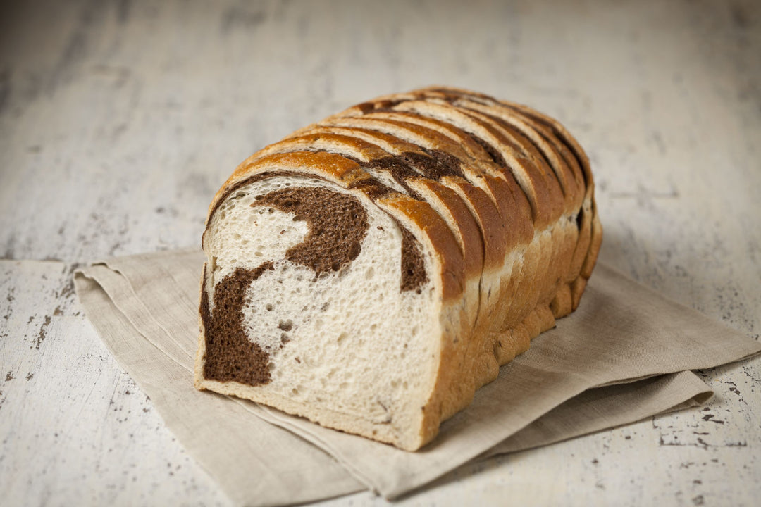 German Rye Sandwich Wide Pan, German Rye Swirl 3/4