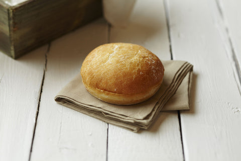 Hamburger, White 4.5" Plain (12 Pack)